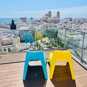 Skyline - Penthouse With 50m2 Private Terrace And Stunning Views Cádiz